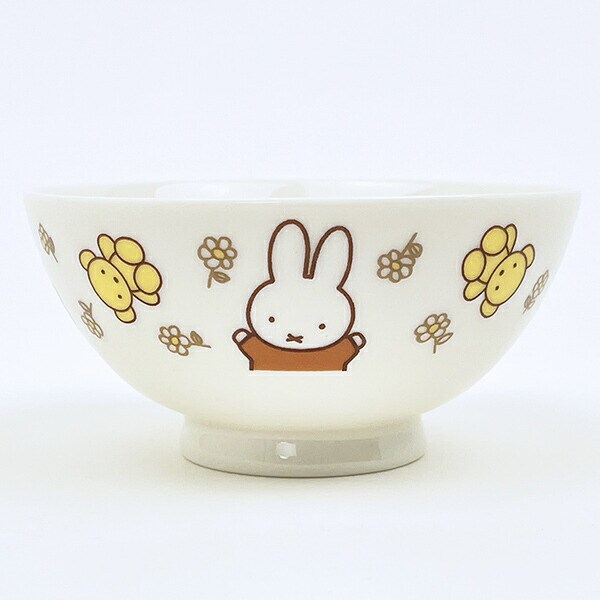 ミッフィー miffy ＆テディベア 茶碗 食器 日本製