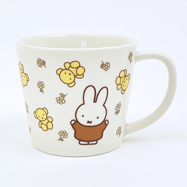 ミッフィー miffy ＆テディベア マグカップ(M) コップ 日本製
