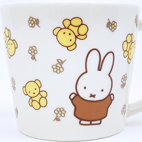 ミッフィー miffy ＆テディベア マグカップ(M) コップ 日本製