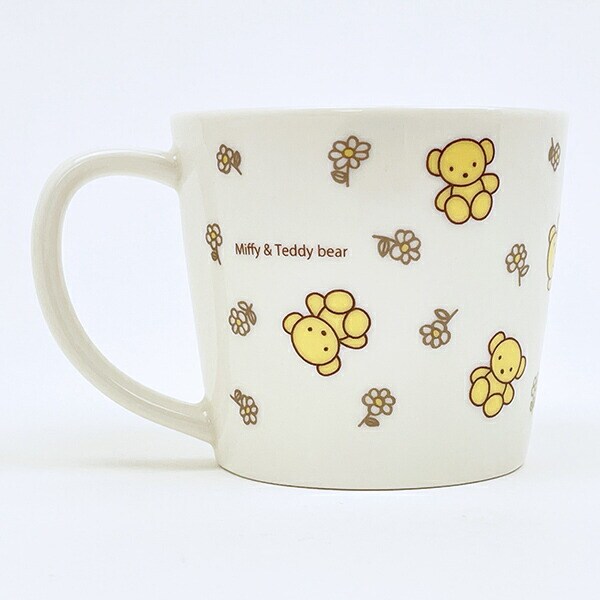 ミッフィー miffy ＆テディベア マグカップ(M) コップ 日本製