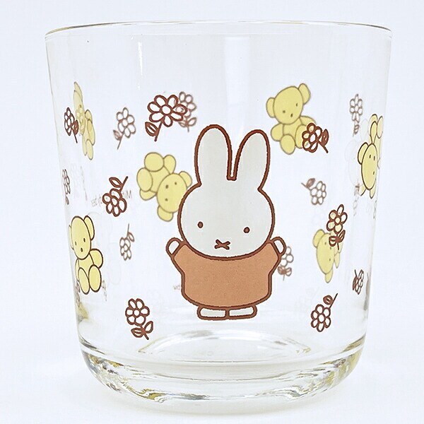 ミッフィー miffy ＆テディベア ワイドタンブラー コップ 日本製