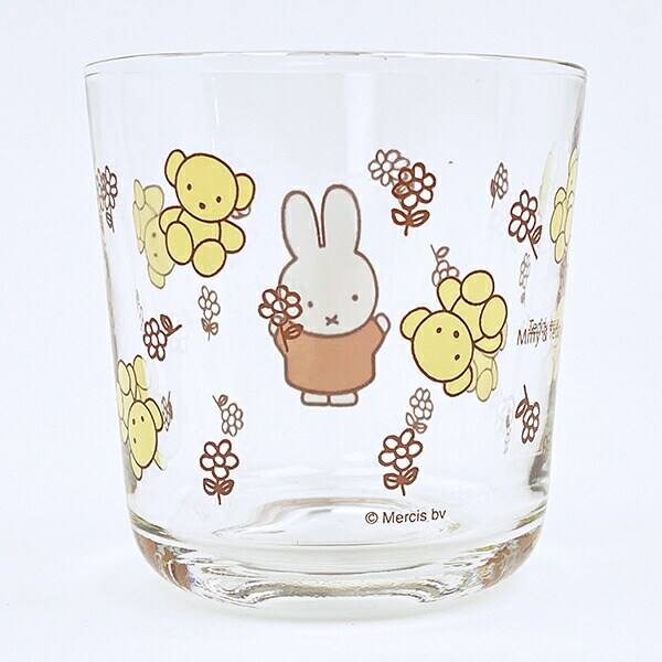ミッフィー miffy ＆テディベア ワイドタンブラー コップ 日本製
