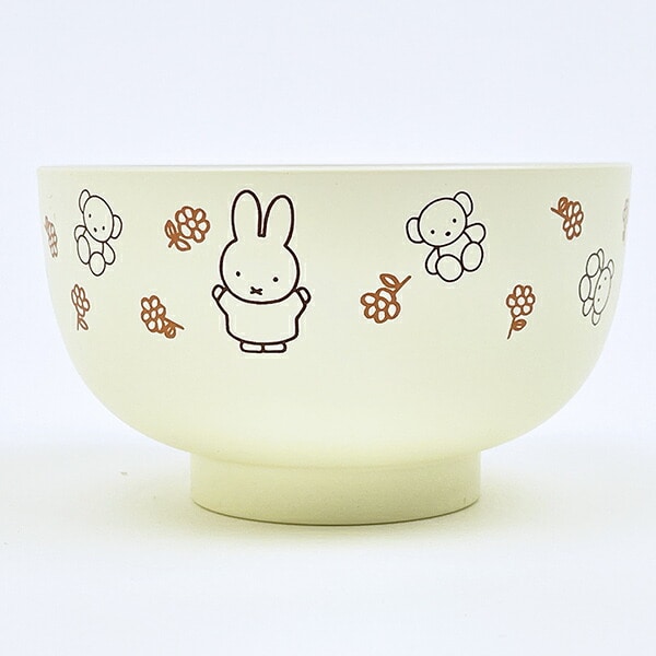 ミッフィー miffy ＆テディベア 塗汁椀 食器 日本製