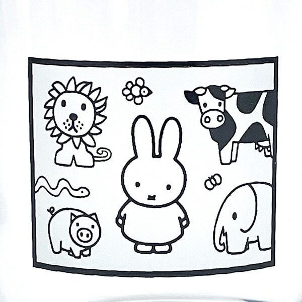 ミッフィー＆アニマルズ グラス（ブルー） コップ MIFFY＆ANIMALS