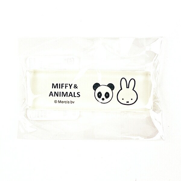 ミッフィー＆アニマルズ ガラス角箸置き 食器 MIFFY＆ANIMALS