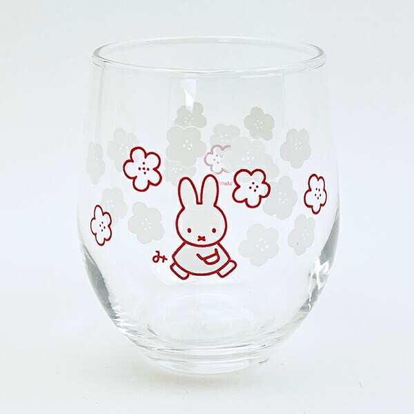 ミッフィー miffy ほのか冷感グラス(花) コップ  日本製
