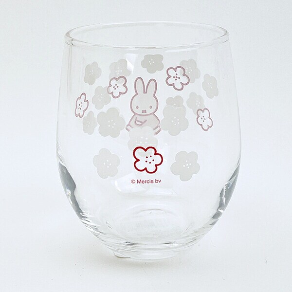 ミッフィー miffy ほのか冷感グラス(花) コップ  日本製