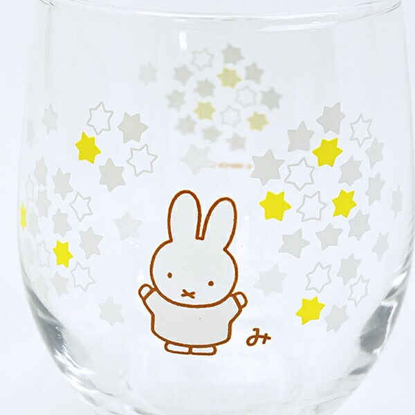 ミッフィー miffy ほのか冷感グラス(星) コップ  日本製