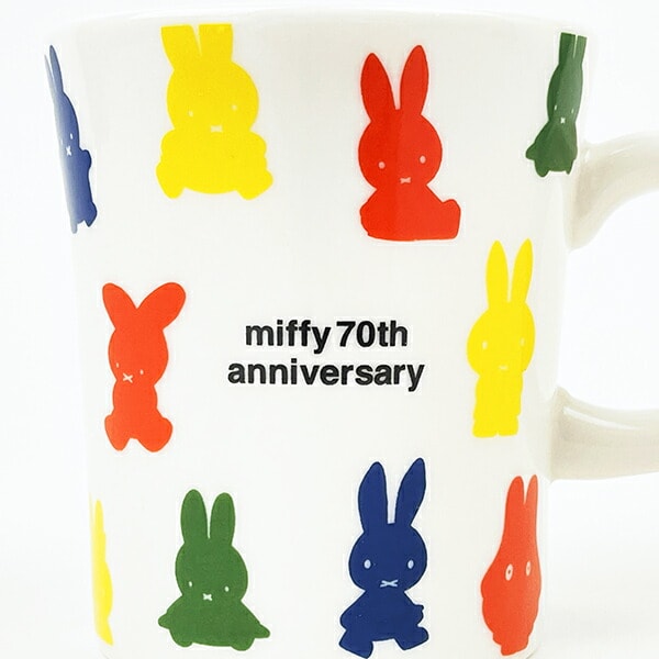 ミッフィー miffy 70th ヒストリー マグカップ コップ 日本製