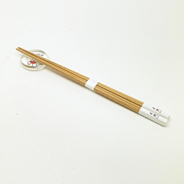 ミッフィー miffy 70th ナインチェ ガラス丸箸置き 食器 日本製