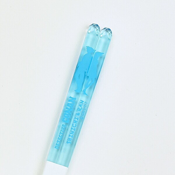 名探偵コナン 新一＆蘭 クリア箸 食器 日本製