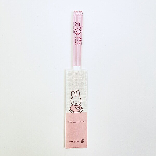ミッフィー miffy cotton クリア箸 ライトピンク 食器 日本製