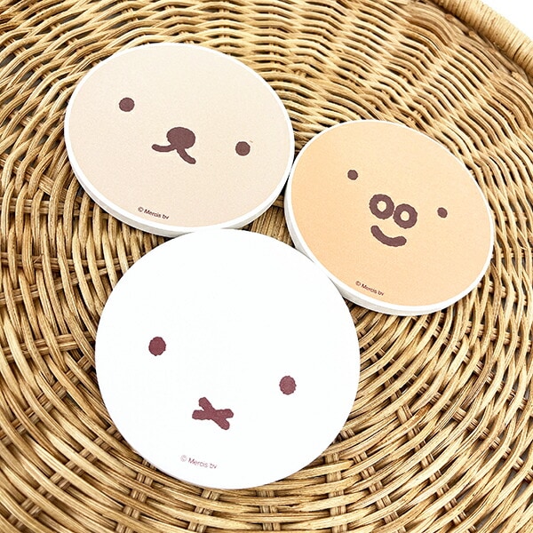 ミッフィー miffy ボリス フェイス 陶製吸水コースター 食器