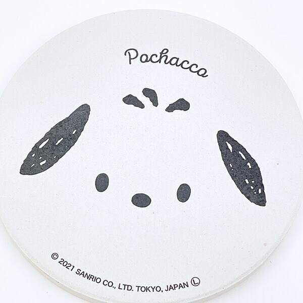 サンリオ ポチャッコ 陶製吸水コースター  Sanrio