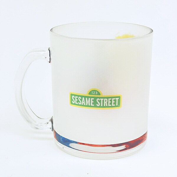 セサミストリート フレンズ ガラスマグカップ コップ 日本製