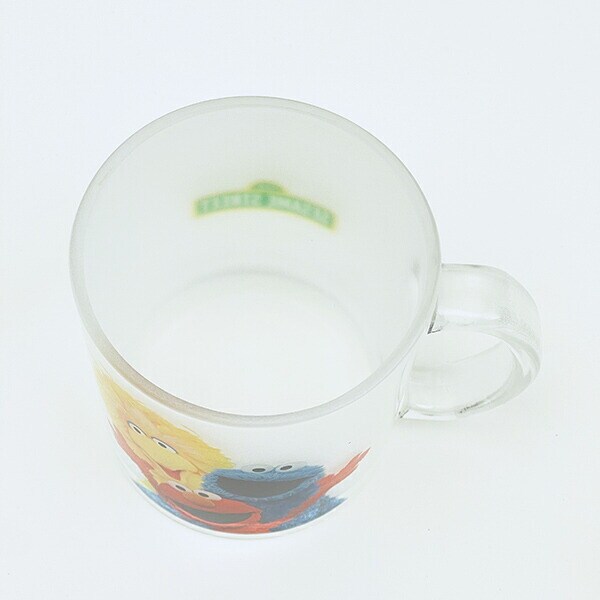 セサミストリート フレンズ ガラスマグカップ コップ 日本製