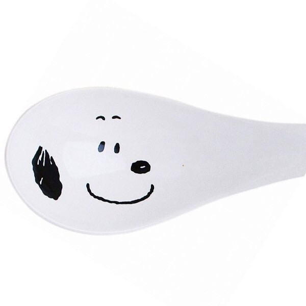 スヌーピー レンゲ（フェイス） ホワイト キッチン SNOOPY