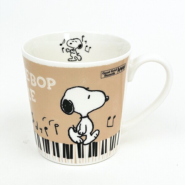 スヌーピー ミュージック たっぷりマグ コップ 食器 日本製 SNOOPY