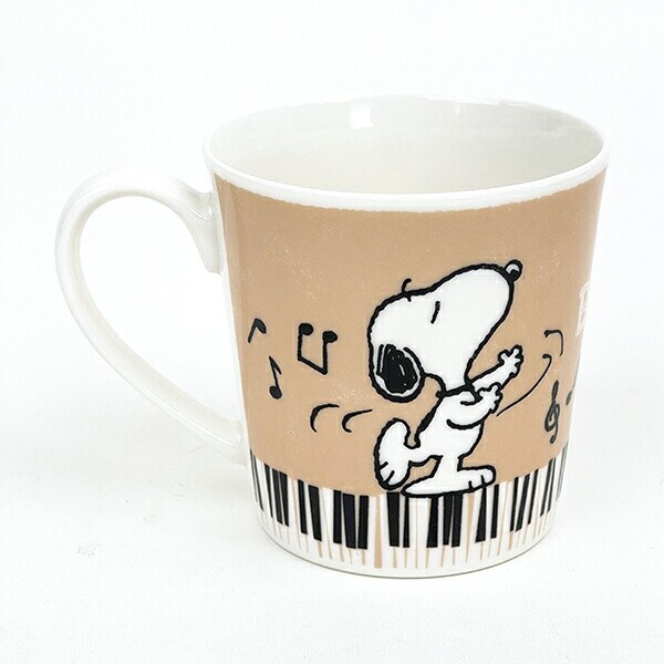 スヌーピー ミュージック たっぷりマグ コップ 食器 日本製 SNOOPY