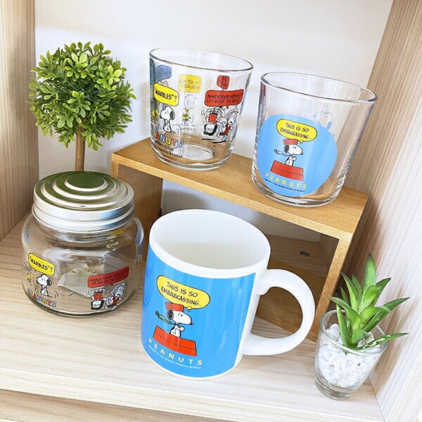 スヌーピー トーク レトロカラーワイドタンブラー コップ SNOOPY