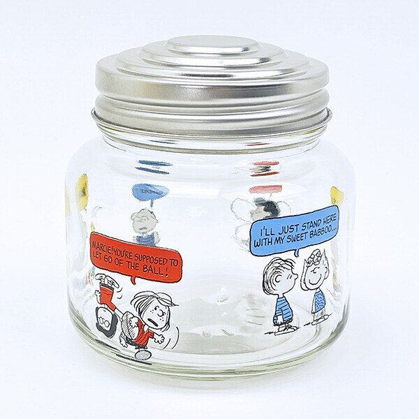 スヌーピー トーク レトロカラーキャンディポット キッチン SNOOPY