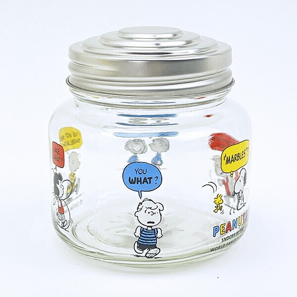 スヌーピー トーク レトロカラーキャンディポット キッチン SNOOPY