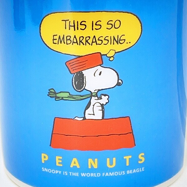 スヌーピー スカーフ レトロカラーマグカップ コップ SNOOPY