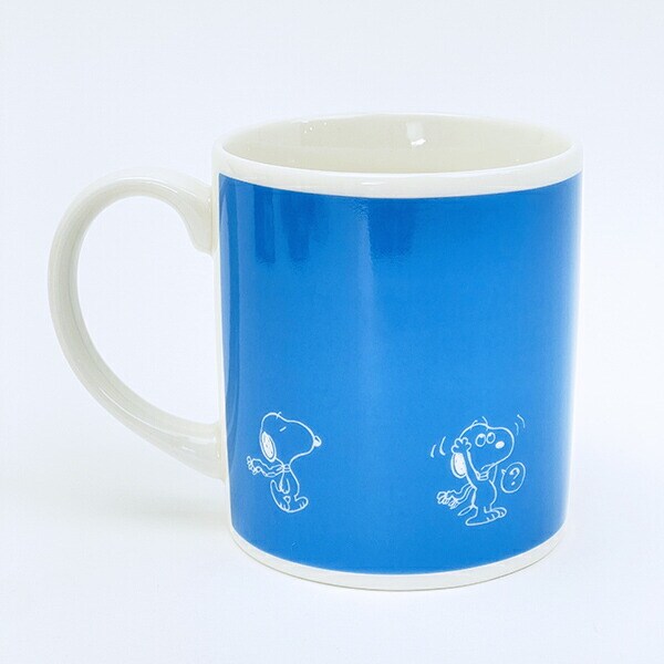 スヌーピー スカーフ レトロカラーマグカップ コップ SNOOPY