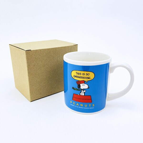 スヌーピー スカーフ レトロカラーマグカップ コップ SNOOPY