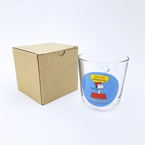 スヌーピー スカーフ レトロカラーワイドタンブラー コップ SNOOPY