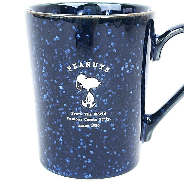 スヌーピー  インディゴ マグ  コップ 食器 SNOOPY 日本製