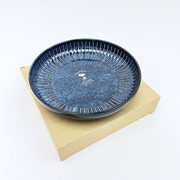 スヌーピー インディゴカレー＆パスタプレート お皿 食器 日本製 SNOOPY