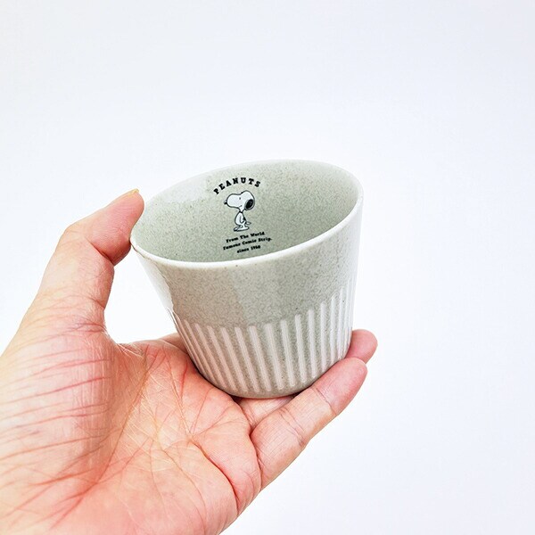 スヌーピー ストーングレーマルチカップ 食器 日本製 SNOOPY
