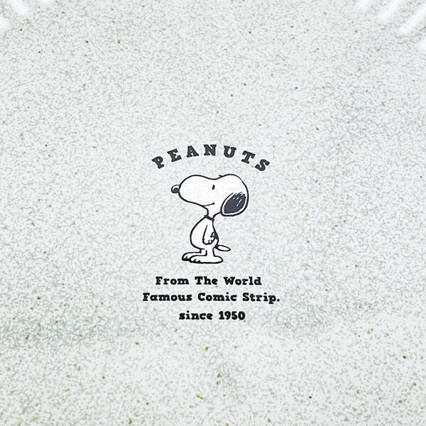 スヌーピー ストーングレーカレー＆パスタプレート お皿 食器 日本製 SNOOPY