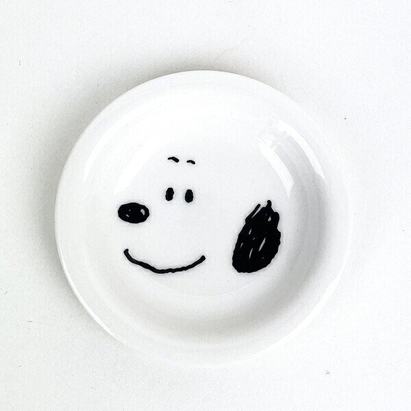 スヌーピー フェイスアップ 小皿 キッチン 日本製 SNOOPY