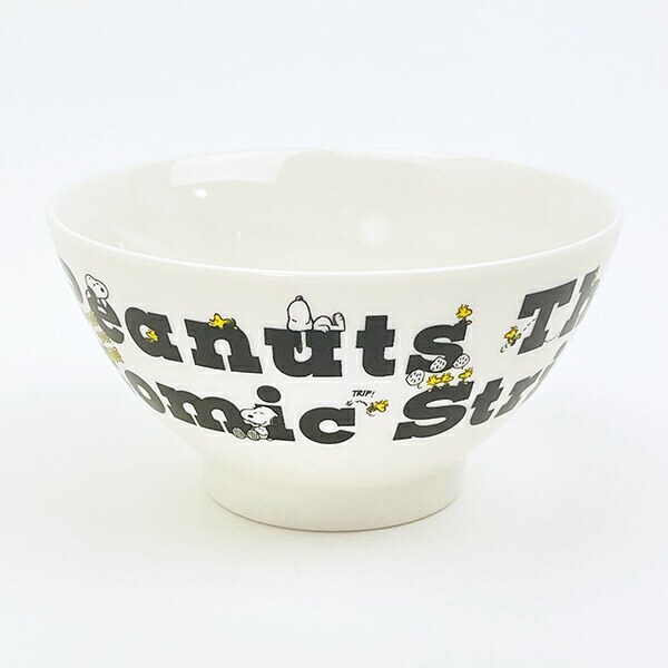 スヌーピー レターズ モーメント茶碗 食器 日本製 SNOOPY