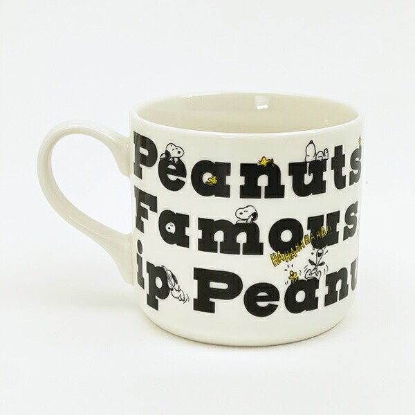 スヌーピー レターズ モーメントマグカップ コップ 日本製 SNOOPY