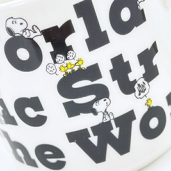 スヌーピー レターズ モーメントマグカップ コップ 日本製 SNOOPY