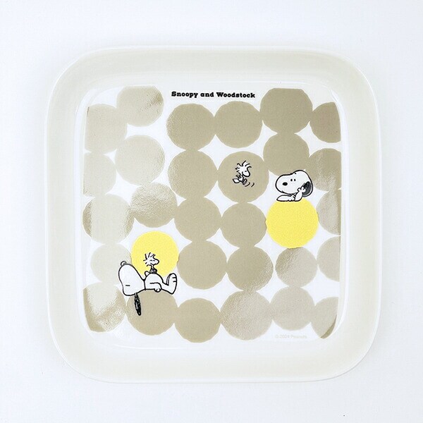 スヌーピー バルーン モーメントスクエアトレー お皿 食器 SNOOPY