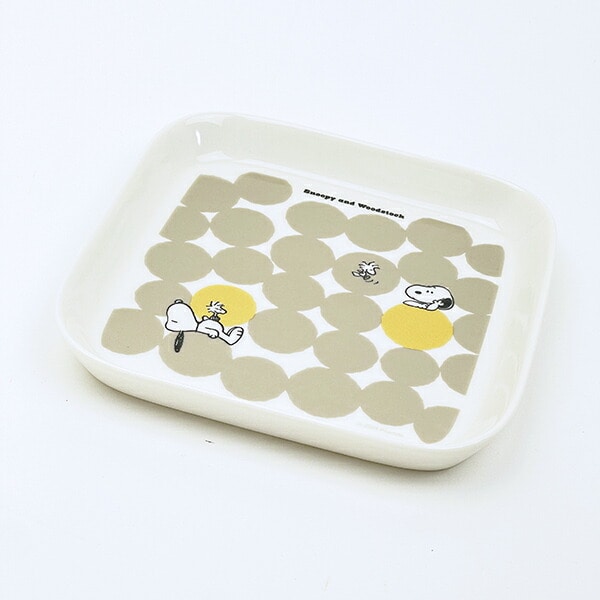 スヌーピー バルーン モーメントスクエアトレー お皿 食器 SNOOPY