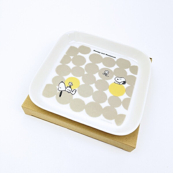 スヌーピー バルーン モーメントスクエアトレー お皿 食器 SNOOPY