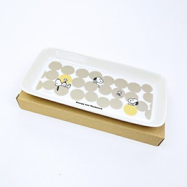 スヌーピー バルーン モーメントロングトレー お皿 食器 SNOOPY