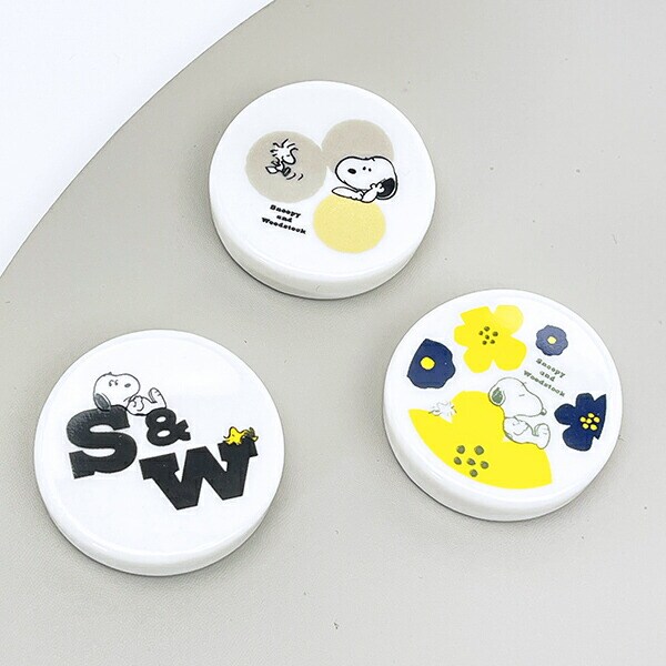 スヌーピー フラワー モーメント丸箸置き キッチン 日本製 SNOOPY