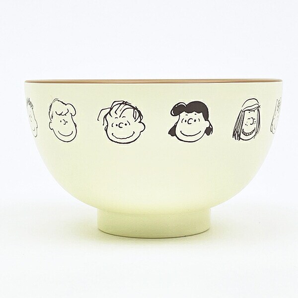 スヌーピー スヌーピー＆フレンズ 塗汁椀(M) 食器 茶碗 日本製 SNOOPY
