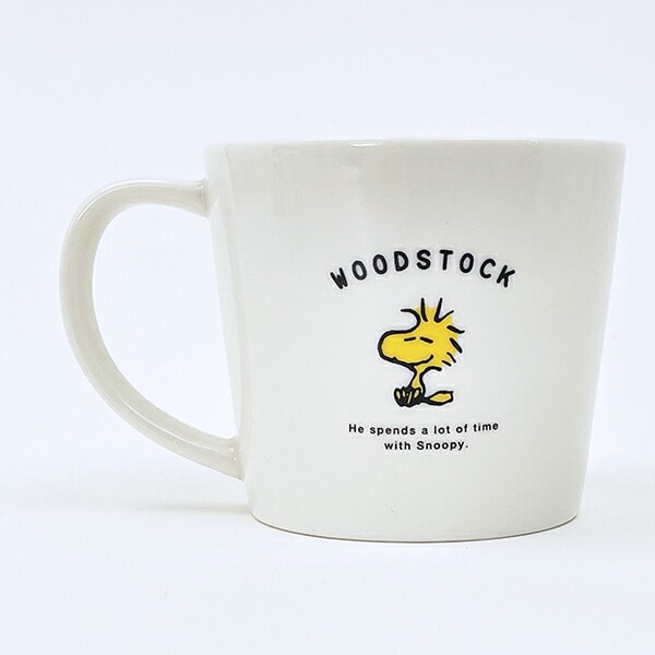 スヌーピー ウッドストック スマイルフェイスペアマグセット コップ 日本製 SNOOPY