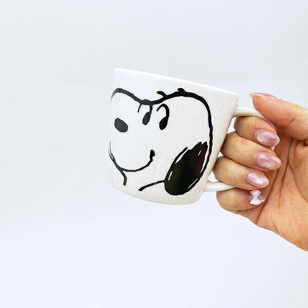 スヌーピー ウッドストック スマイルフェイスペアマグセット コップ 日本製 SNOOPY