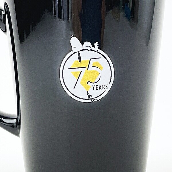 スヌーピー ＆チャーリーブラウン 記念マグカップ コップ PEANUTS 75th 日本製 SNOOPY