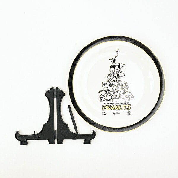 スヌーピー ピラミッド 記念プレート 食器 PEANUTS 75th 日本製 SNOOPY