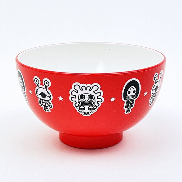 ウルトラマン かいじゅうステップワンダバダ 塗汁椀(M) キッズ レッド 食器 日本製