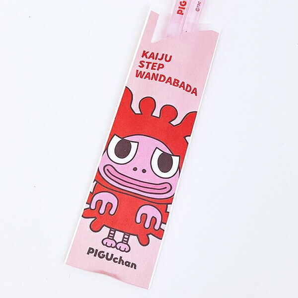 ウルトラマン かいじゅうステップワンダバダ クリア箸(ピグちゃん) キッズ ピンク 食器 日本製